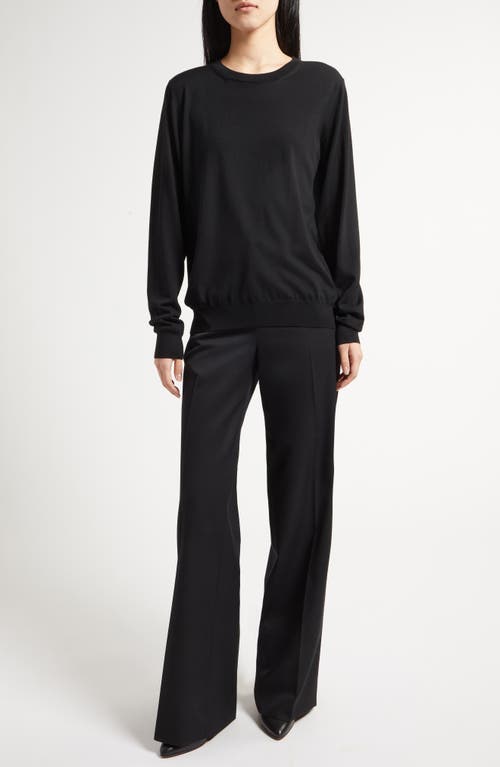 The Row Hover Crewneck Jumper In Black