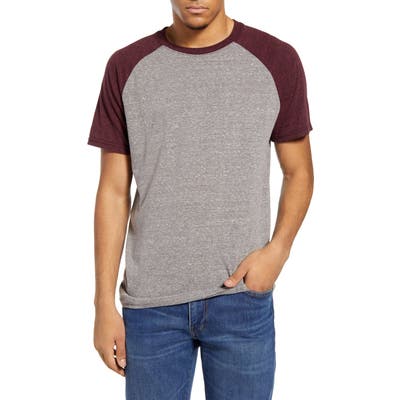 Threads 4 Thought Clyde Colorblock Raglan T-Shirt, Red