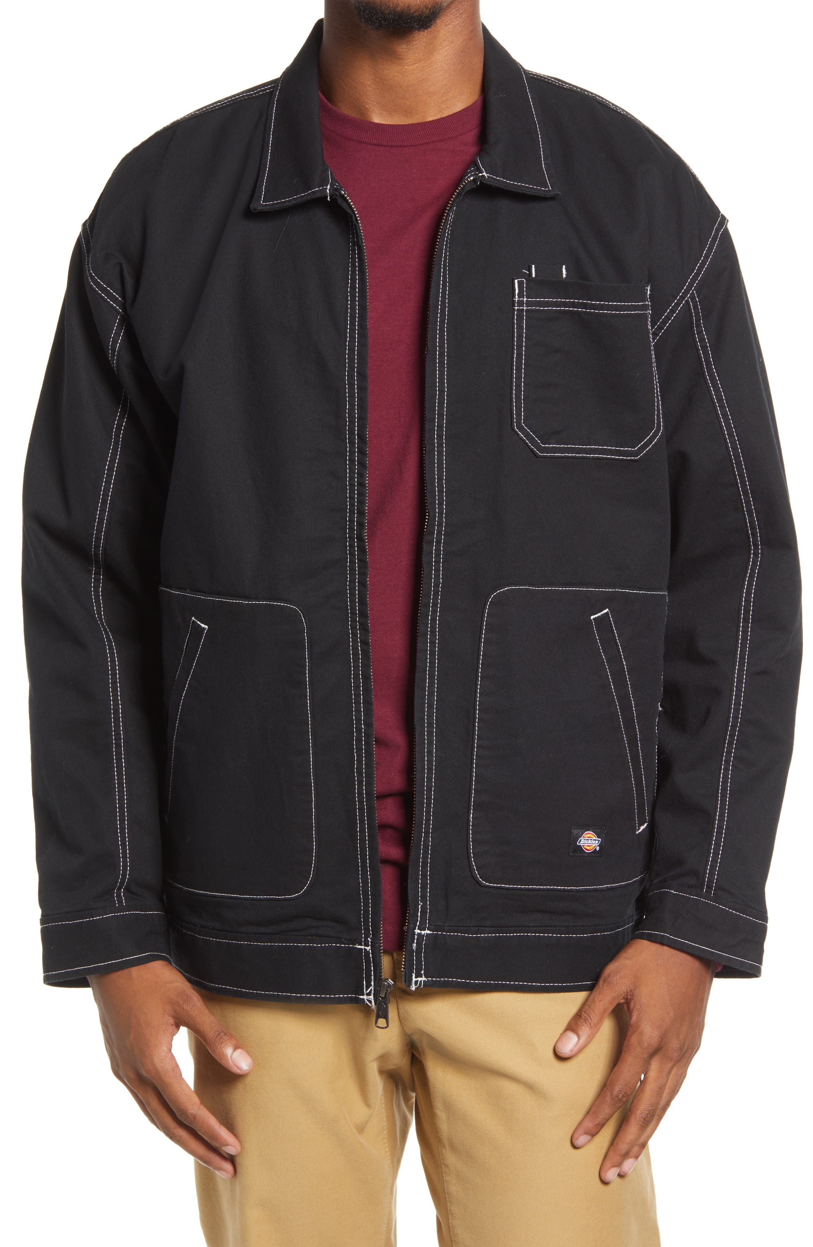 dickies canvas motorcycle jacket