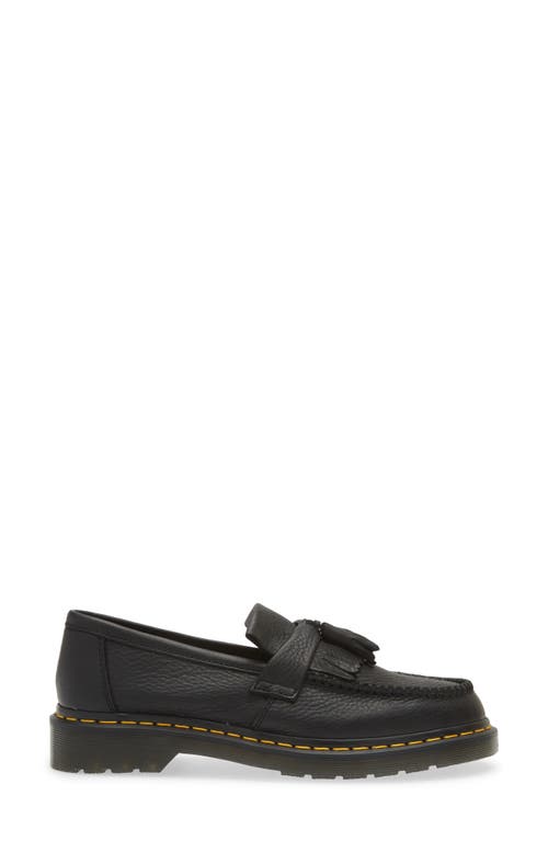Dr. Martens' Dr. Martens Adrian Kiltie Tassel Loafer In Black Ambassador