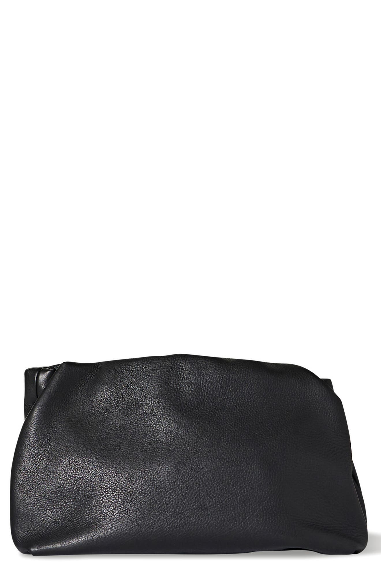 THE ROW Mae Evening Clutch Bag in Leather