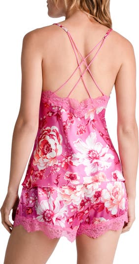 In Bloom by Jonquil Satin Camisole Pajamas
