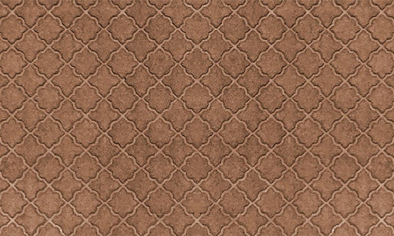 Shop Bungalow Flooring Waterhog Cordova Floor Mat In Dark Brown