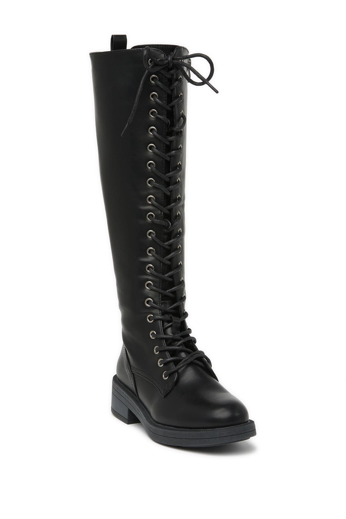 tall combat boots women