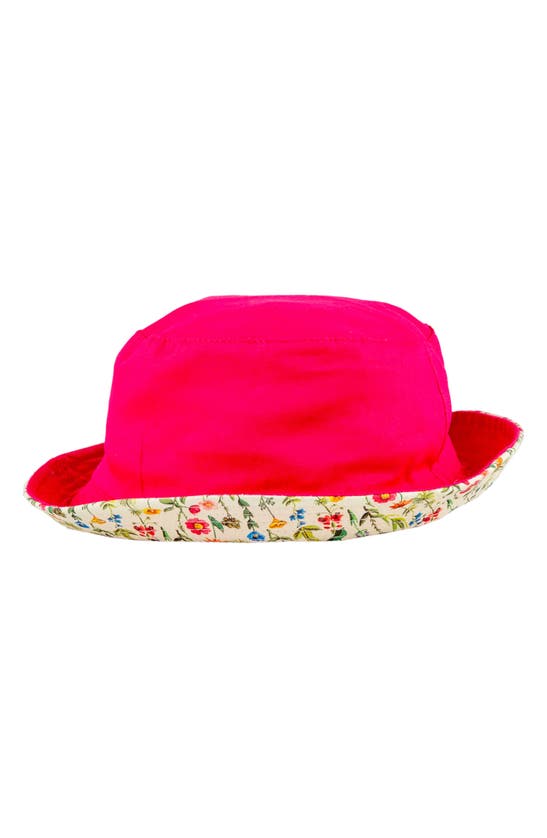 Shop Miki Miette Reversible Bucket Hat In Wildflowers