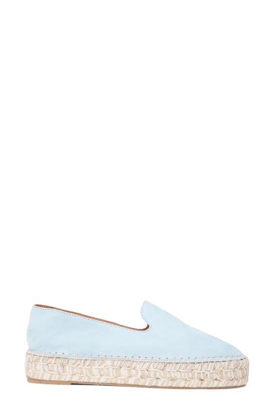 Shop Patricia Green Avery Platform Epsadrille Flat In Sky Blue