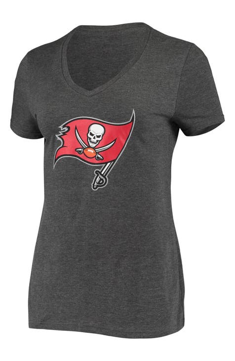 Men's Fanatics Branded Heathered Charcoal Tampa Bay Buccaneers Victory Arch T-Shirt