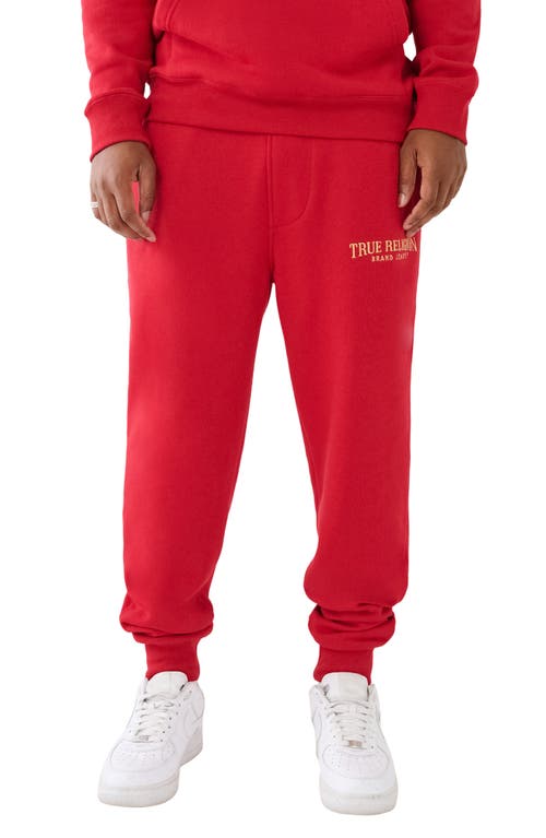 Shine Arch Classic Joggers in Jester Red
