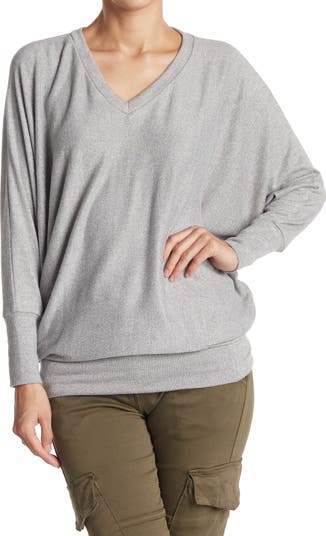 GO COUTURE Dolman Sleeve Tunic Sweater Nordstromrack