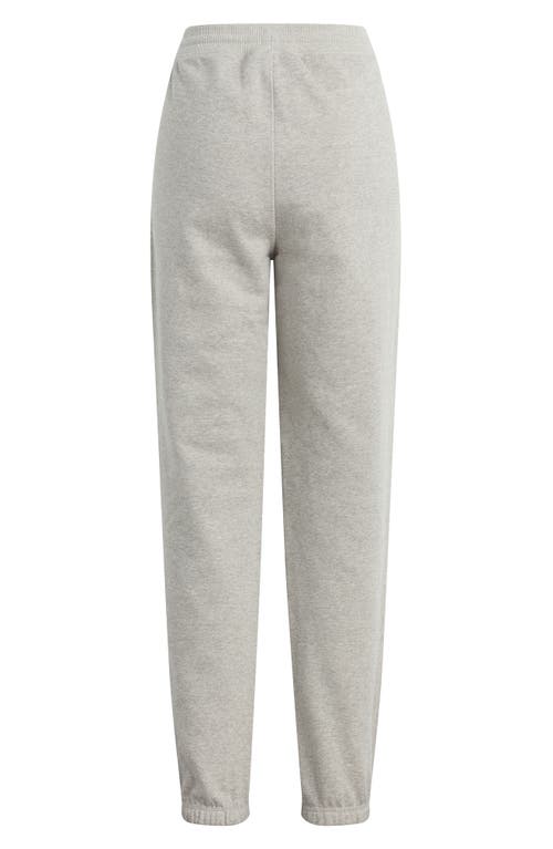 Favorite Daughter The Collegiate Tie Waist Joggers In Heather Grey