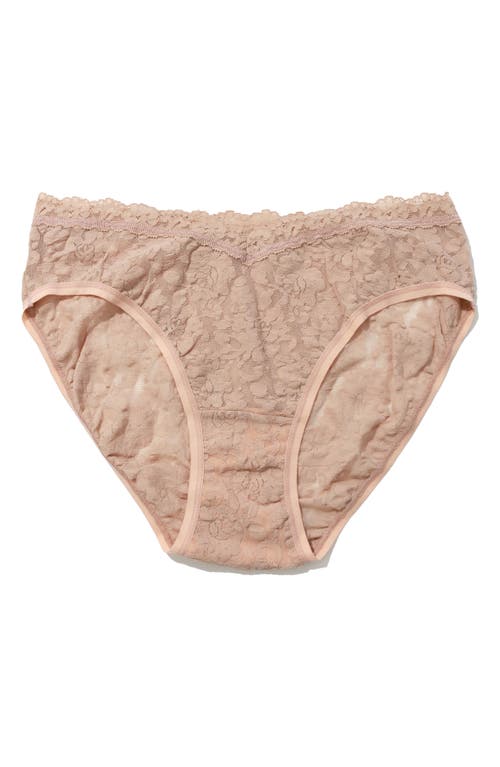 Hanky Panky V-front High Cut Thong In Chai