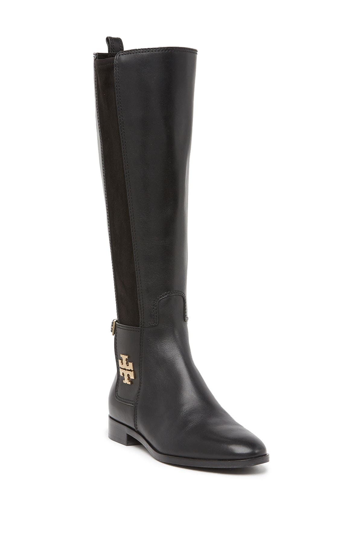 tory burch black boots nordstrom rack