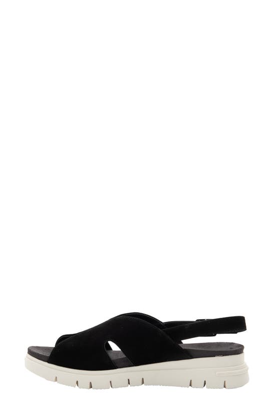 Shop David Tate Madona Unit Slingback Sandal In Black