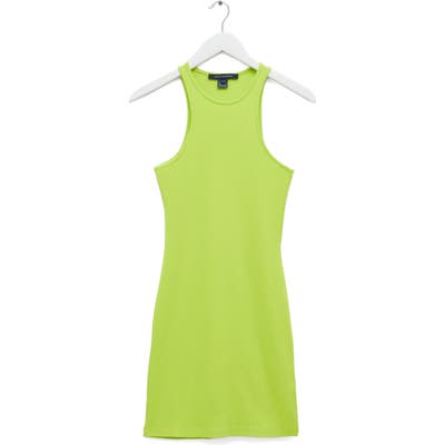 French Connection Rasha Rib Dress, Green