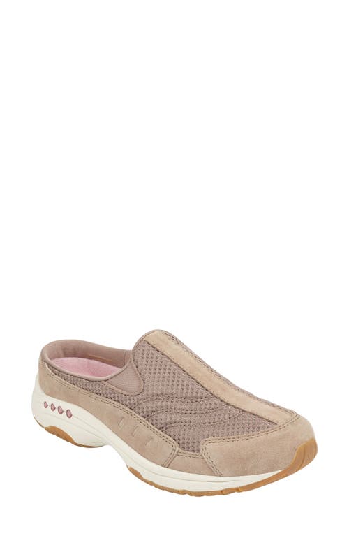 Traveltime Sneaker Mule in Taupe