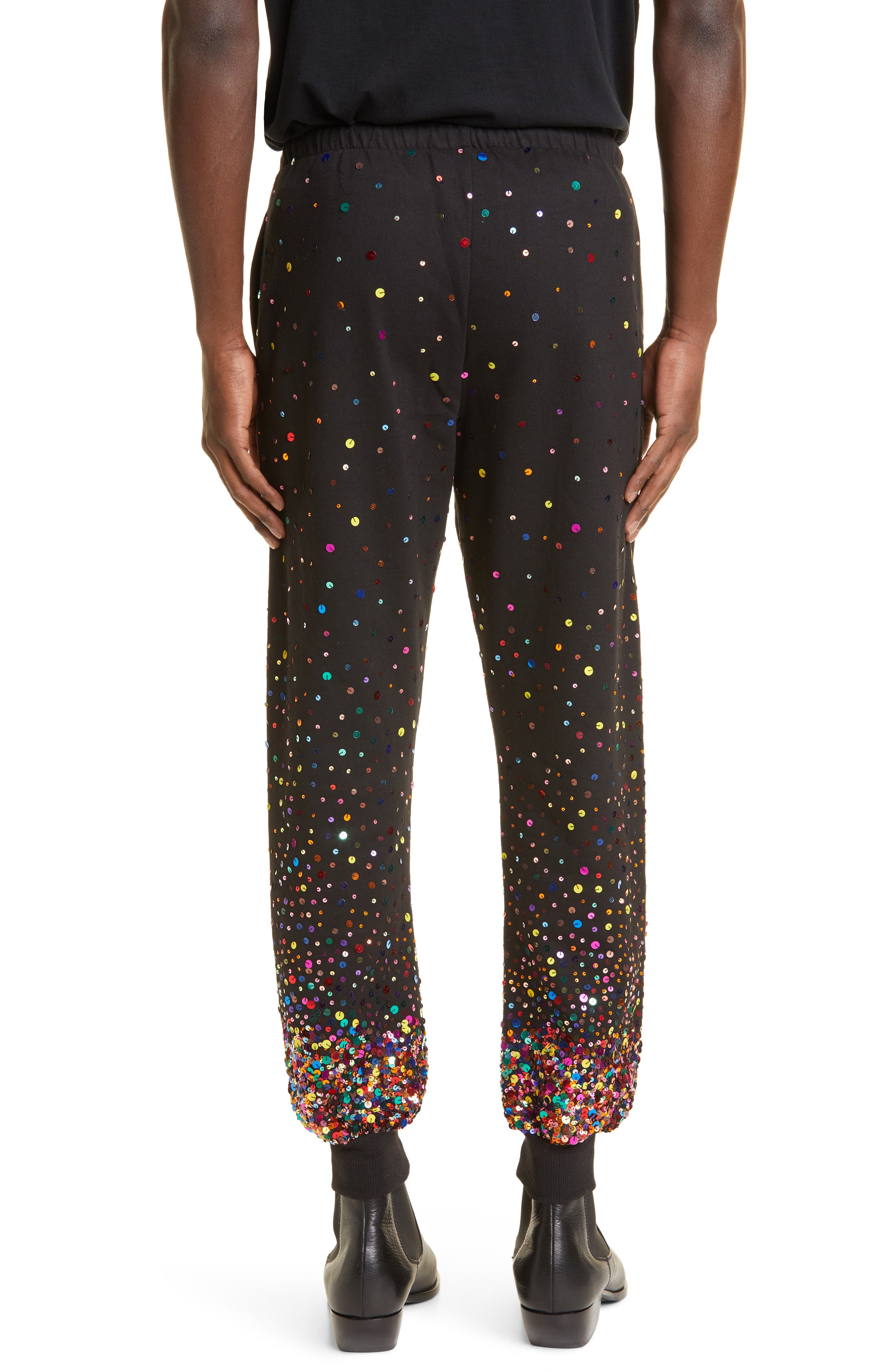 Ashish Sequin Cotton Blend Joggers 