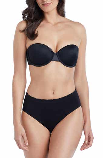 Ellen Tracy - - Ellen Tracy NUDE Striped Padded & Wired T-Shirt Bra - Size  36 to 38 (D cup)