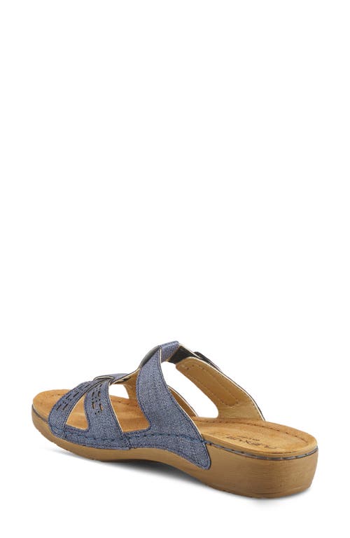 Shop Flexus By Spring Step Nery Sandal In Navy