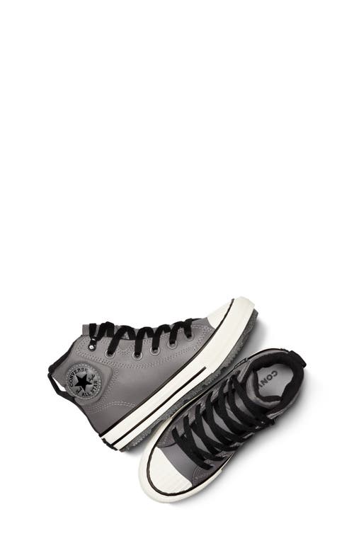 Converse Kids' Chuck Taylor® All Star® Berkshire High Top Sneaker In Sharkskin/black/egret