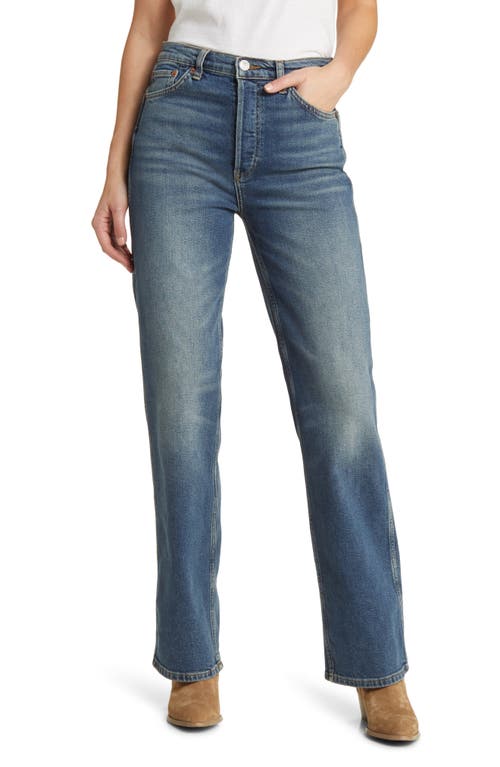Re/Done '90s High Waist Loose Stretch Denim Jeans Distressed at Nordstrom,