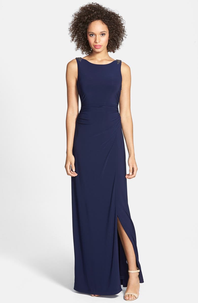Laundry by Shelli Segal Matte Jersey Gown | Nordstrom