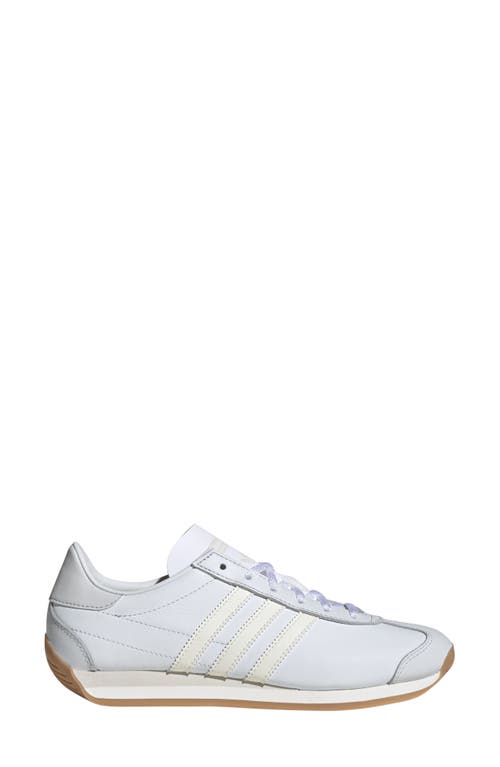 Adidas Originals Adidas Country Low Top Sneaker In White/ Off White/ Alumina