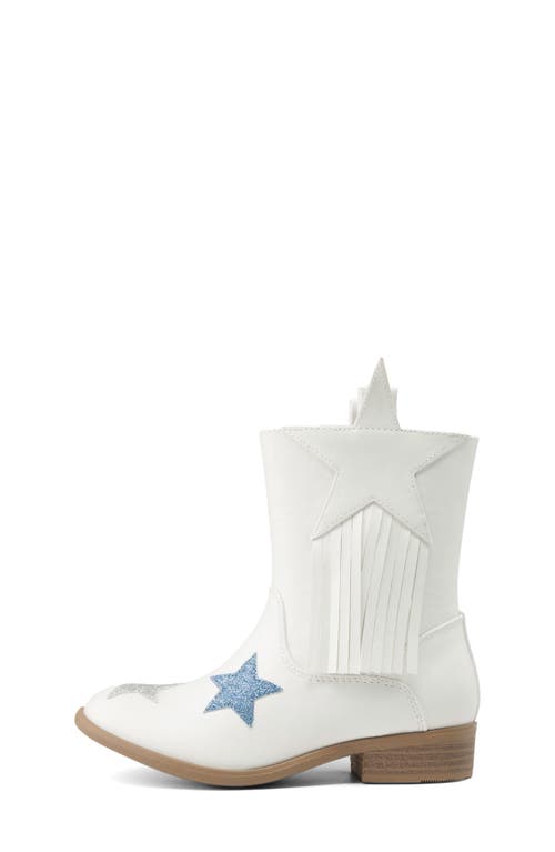 Shop Dream Pairs Kids' Western Boot In White
