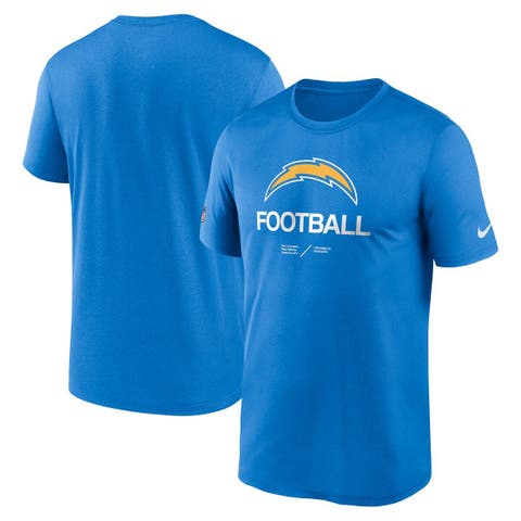 Men's Mitchell & Ness LaDainian Tomlinson Powder Blue Los Angeles Chargers  Tie-Dye Retired Player Name & Number T-Shirt