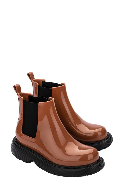 Melissa Step Chelsea Boot In Black/brown