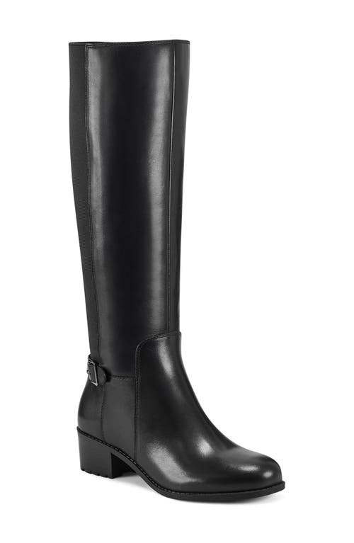 UPC 195608202304 product image for Easy Spirit Chaza Knee High Boot in Black Leather at Nordstrom, Size 8.5 | upcitemdb.com