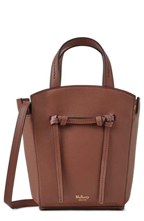 Mulberry Mini Clovelly Leather Tote in Bright Oak at Nordstrom