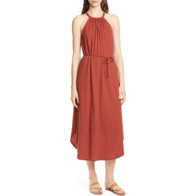 Joie Meribah Midi Dress, Red