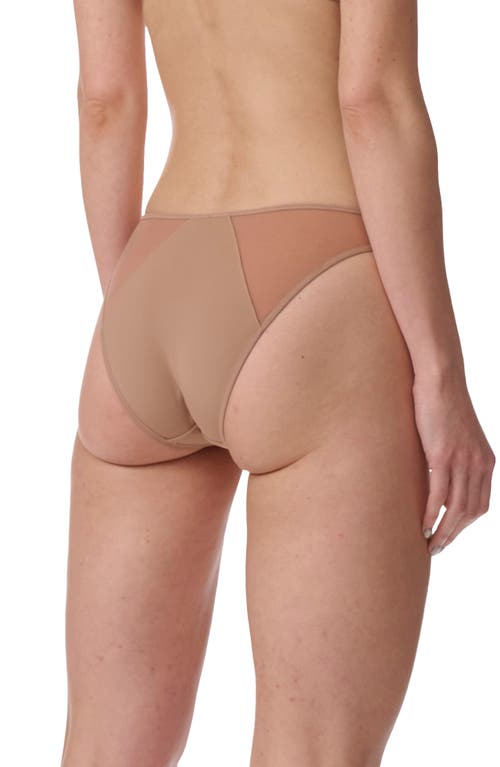 Shop Wolford Bikini Briefs In Macchiato