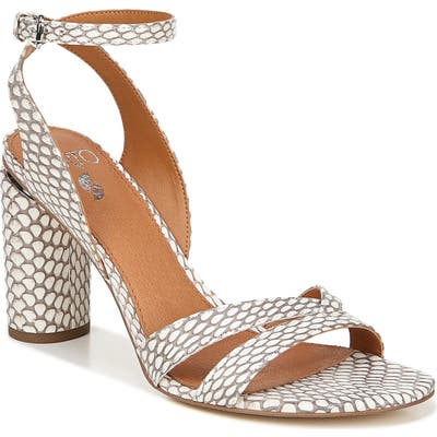 Sarto By Franco Sarto Omaha Ankle Strap Sandal- Grey