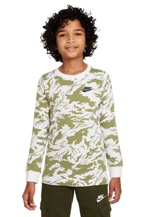 Nike Legend Boy's Training Long Sleeve Shirt in Navy Size Large