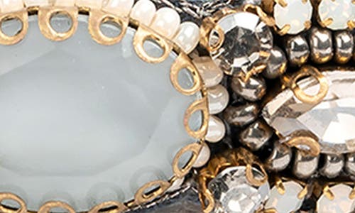 Deepa Gurnani Brixie Stack Bracelet In Gray