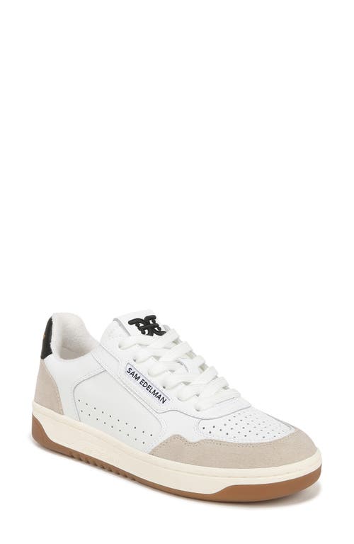 Sam Edelman Harper Sneaker In White/black