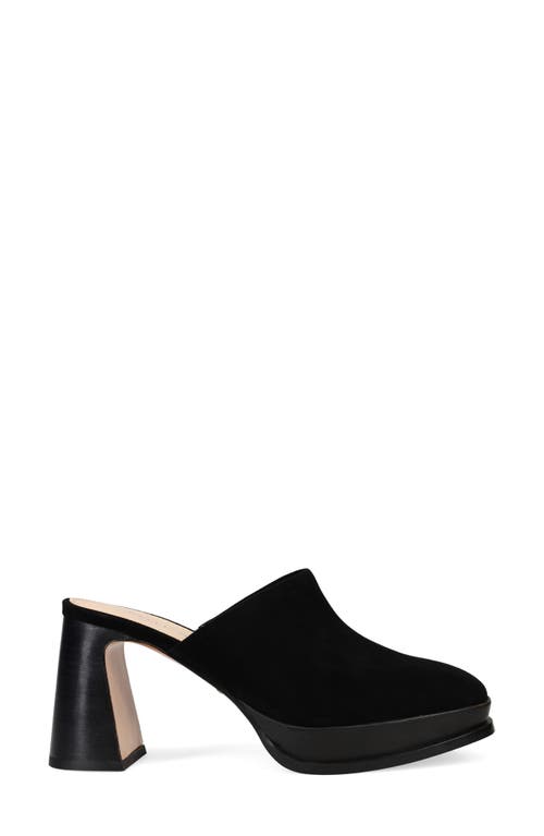 Shop Pelle Moda Dilani Platform Mule In Black