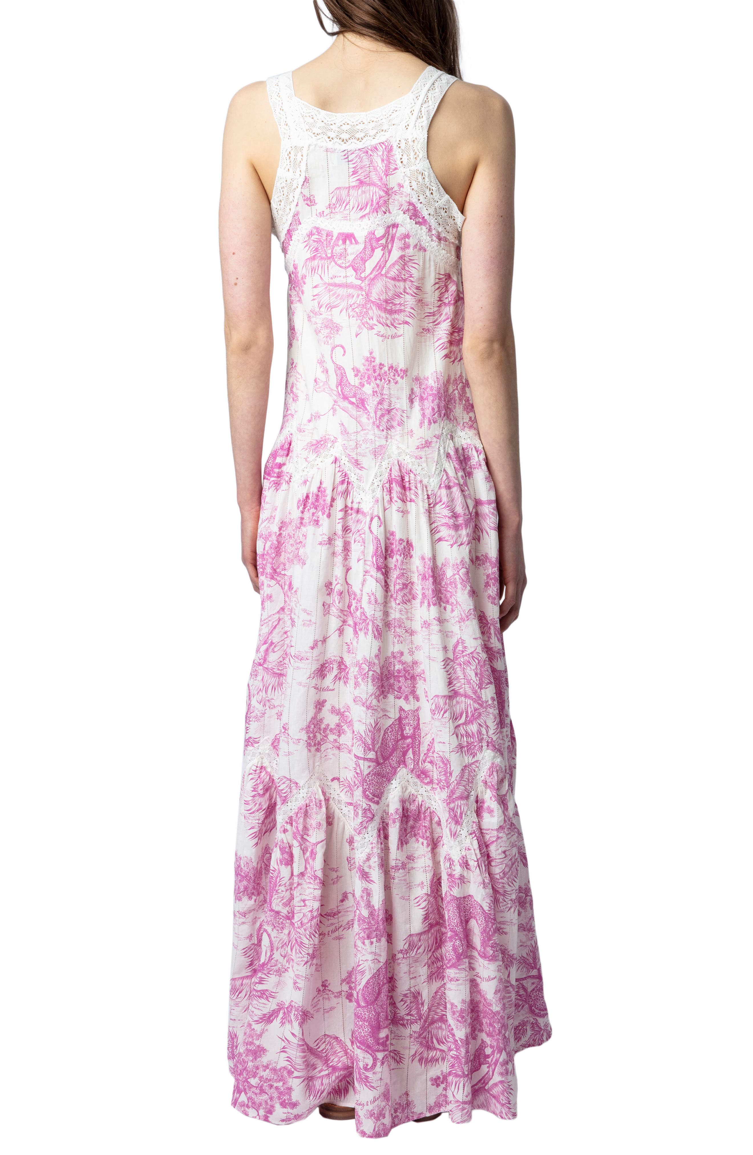 Zadig & Voltaire Toile de Jouy Print Cotton Knit Sundress Nordstrom