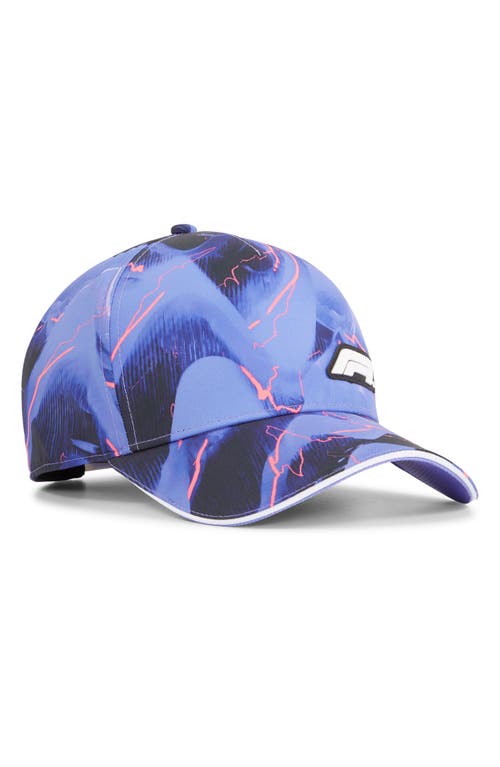 Puma F1 Neon Energy Baseball Cap In  Black Multi