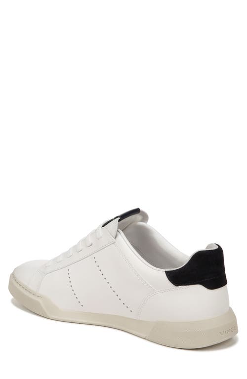 Shop Vince Mercer Sneaker In White/nightblue