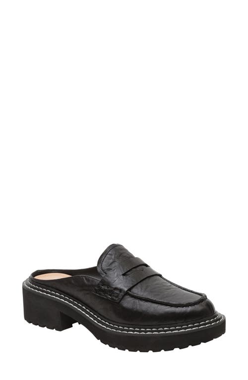 Lisa Vicky Pace Loafer Mule in Black