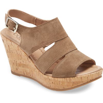 Cordani Rosie Platform Wedge Sandal - Brown