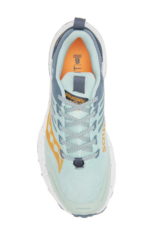 Saucony Ride Tr2 Trail Running Shoe In Jade/mirage
