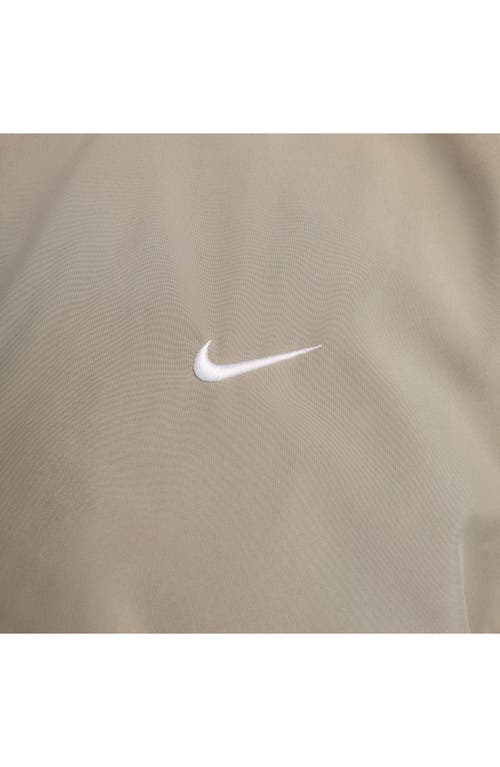 Shop Nike Classic Hooded Zip Jacket In Light Army/white