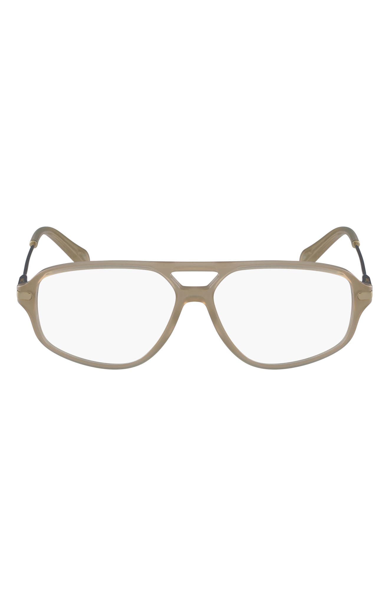 chloe aviator optical glasses