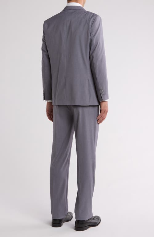 Braveman Classic Fit 3-piece Suit In Grey