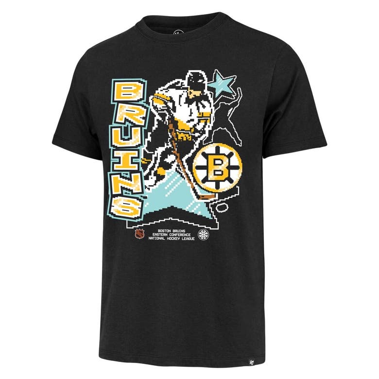 Shop 47 ' Black Boston Bruins Lamp Lighter Franklin T-shirt