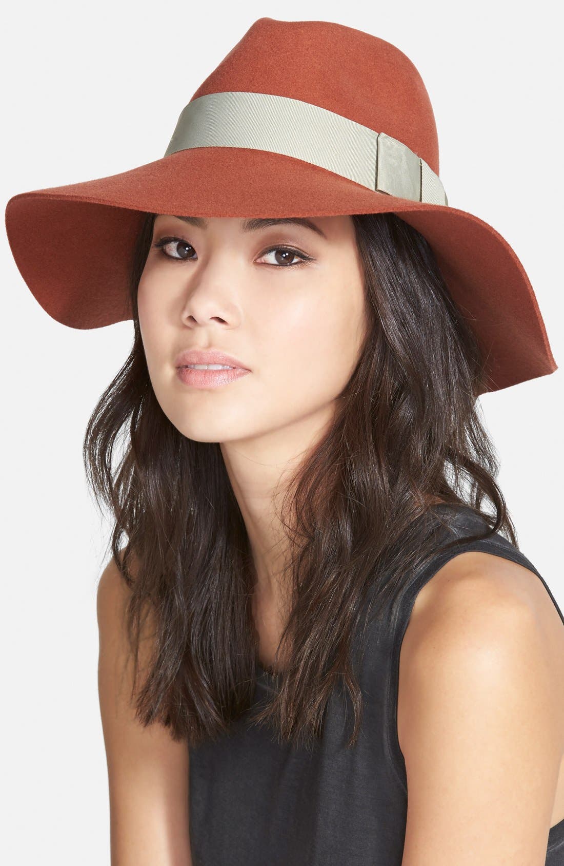 brixton piper floppy wool hat