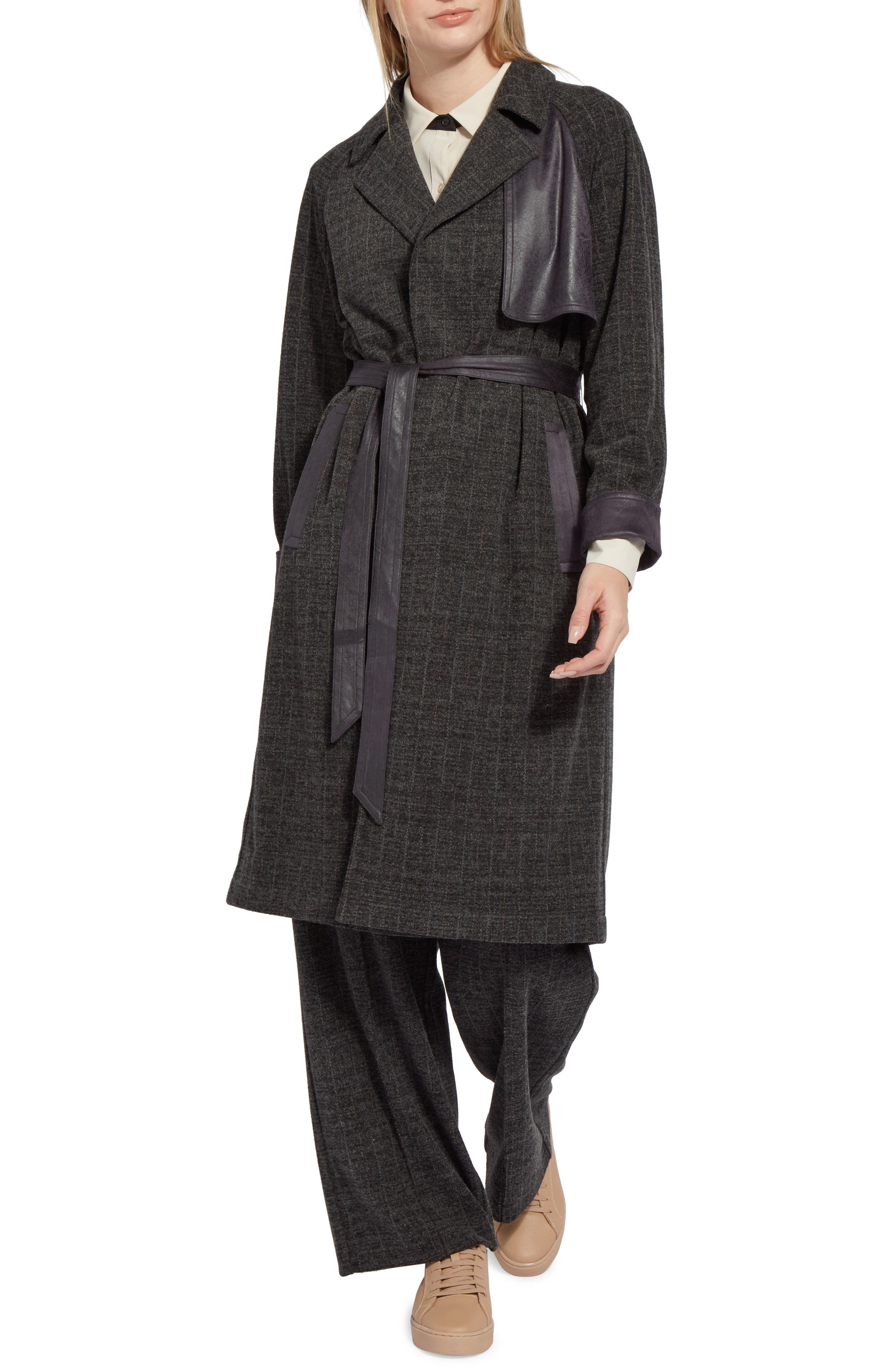 hunter trench coat